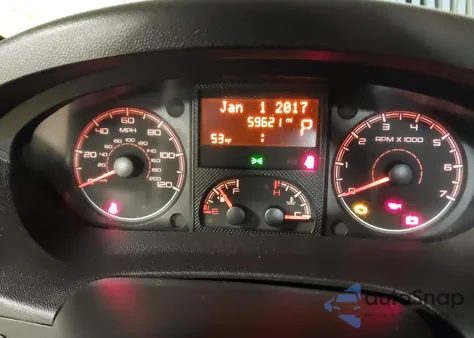 2020 Ram Promaster 3500 Cargo Van High Roof 159 Wb Ext из США, поврежденный, VIN 3C6URVJG9LE128952